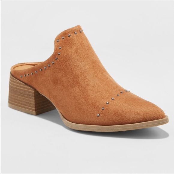 Universal Thread Shoes - Universal Thread Crista Studded Pointy Toe Mules